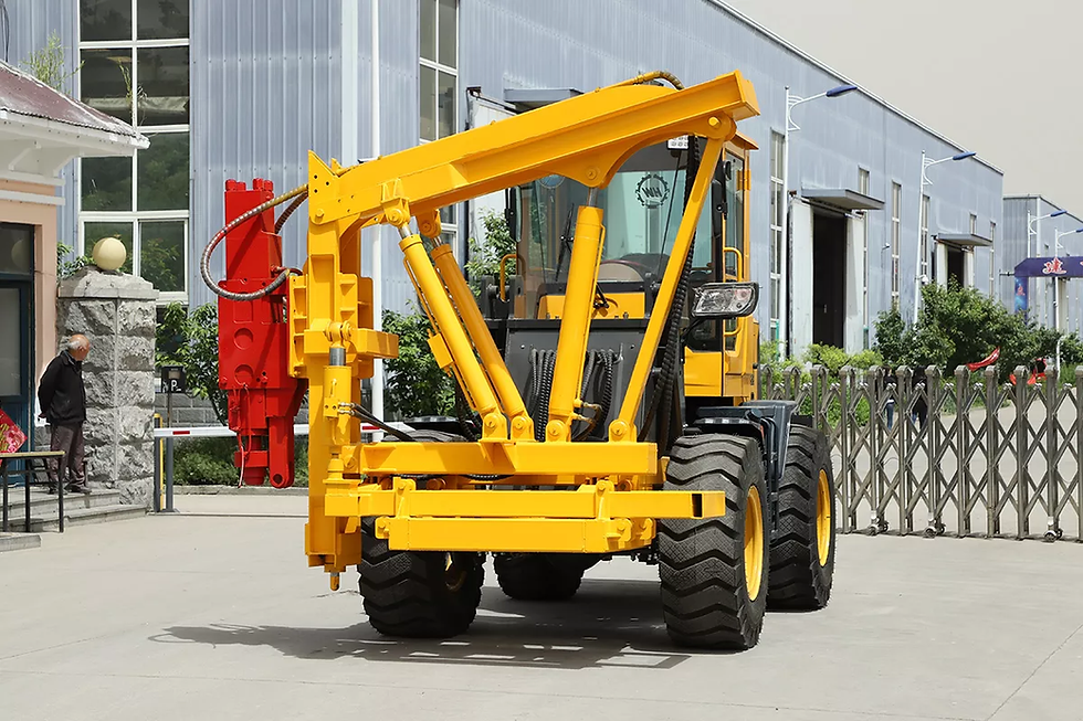 Thumbnail: HWH940 Guardrail Pile Driver