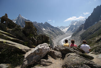 Mont Blanc Hiking: Lac Bleu to Mer de Glace and Montenvers