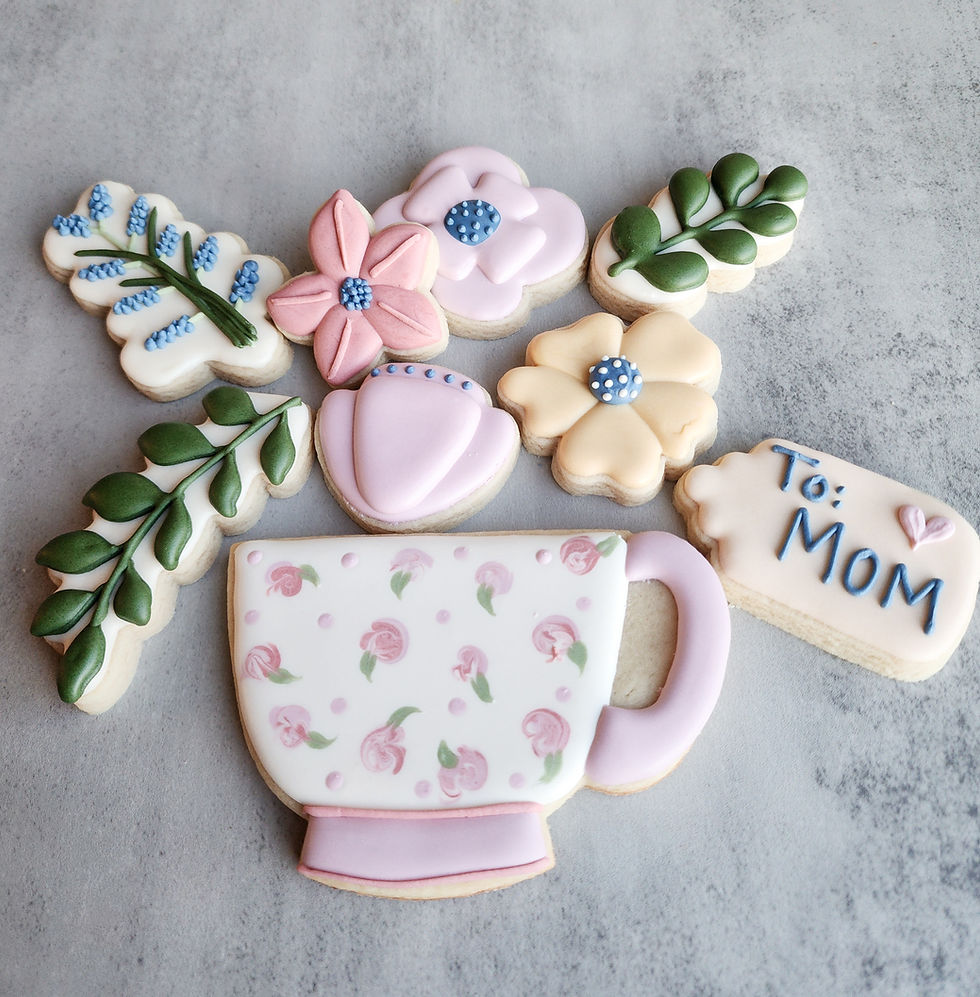 Mother's Day-Themed Cookie Decorating Class