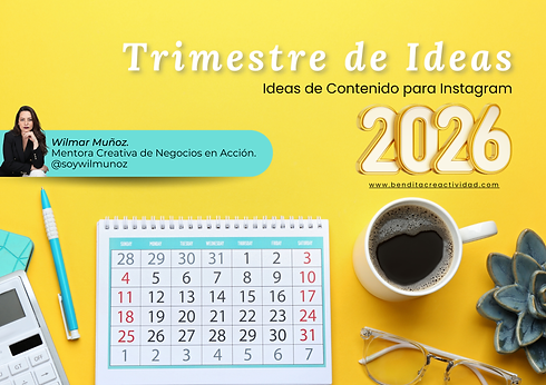Planner. Ideas. Planificador de contenido