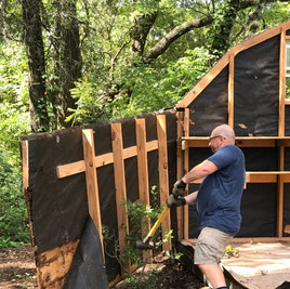 TAKING DOWN THE SHED