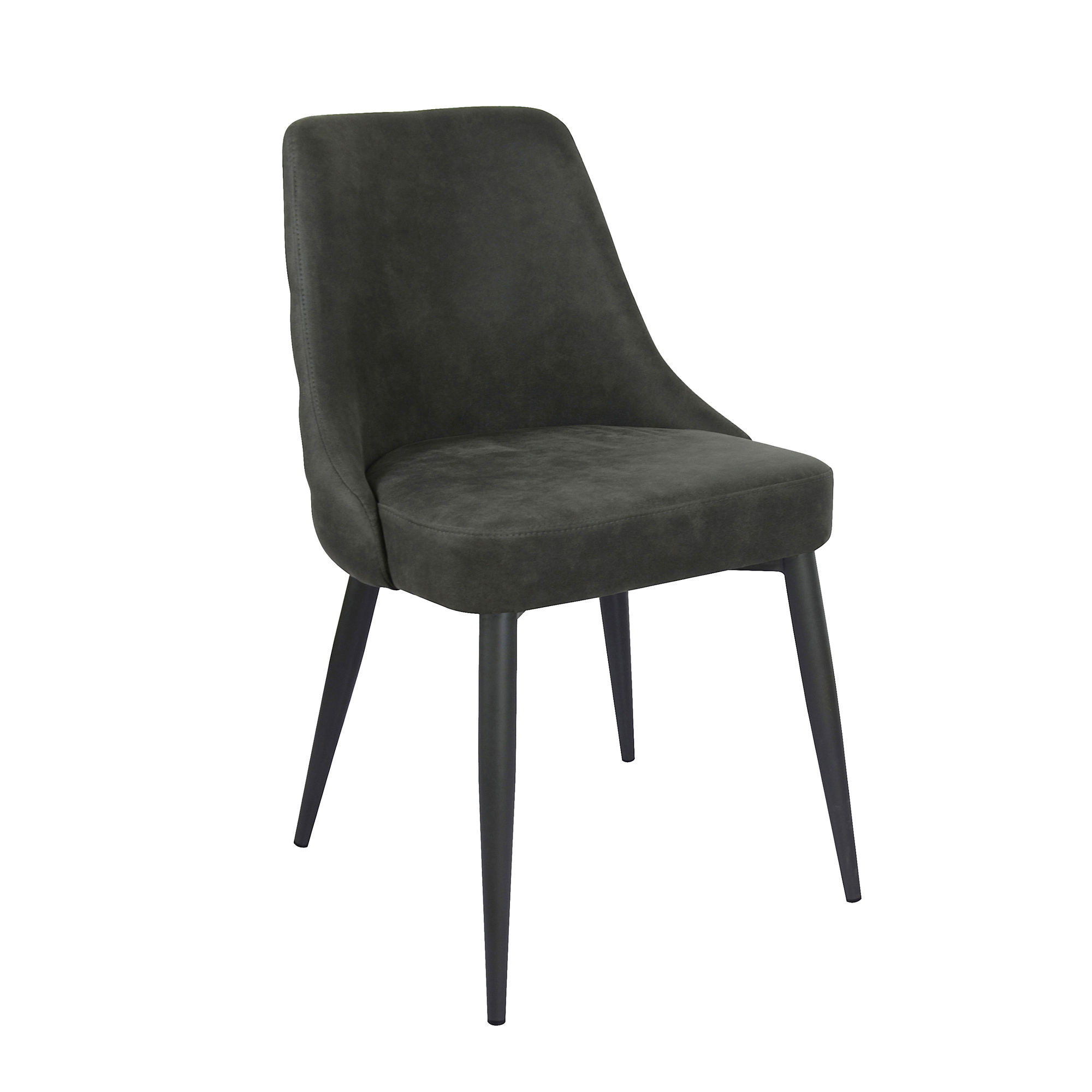 Upholstered Curved Back Side Chairs