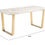 Thumbnail: White & Gold Dining Table