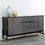 Thumbnail: Contemporary Walnut & Gold Buffet