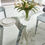 Thumbnail: Round Glass Dining Table