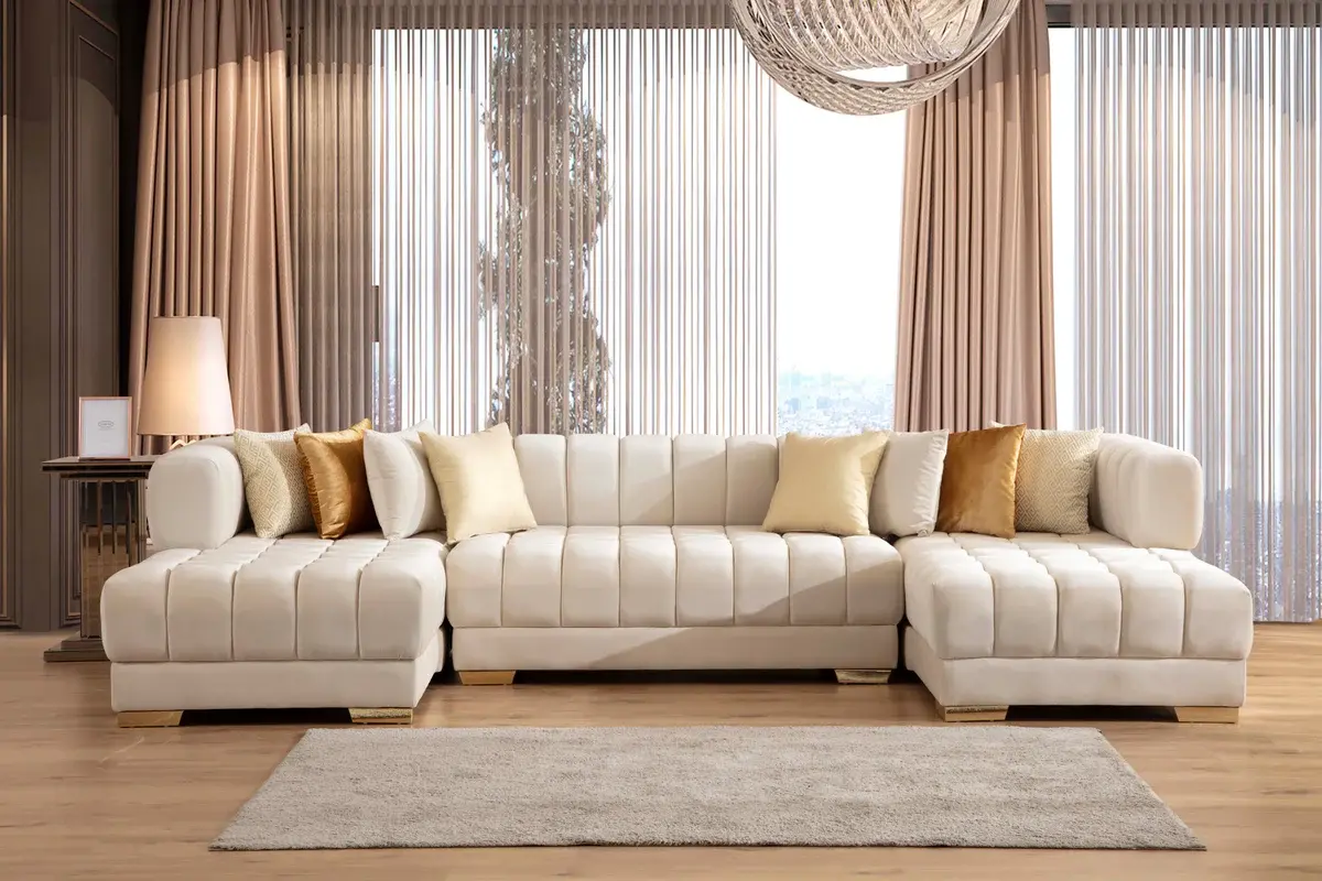 Velvet Sectional
