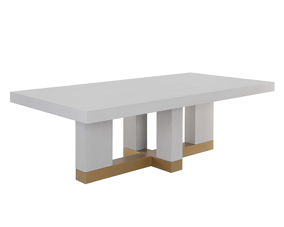 Thumbnail: Gauntlet Grey Dining Table
