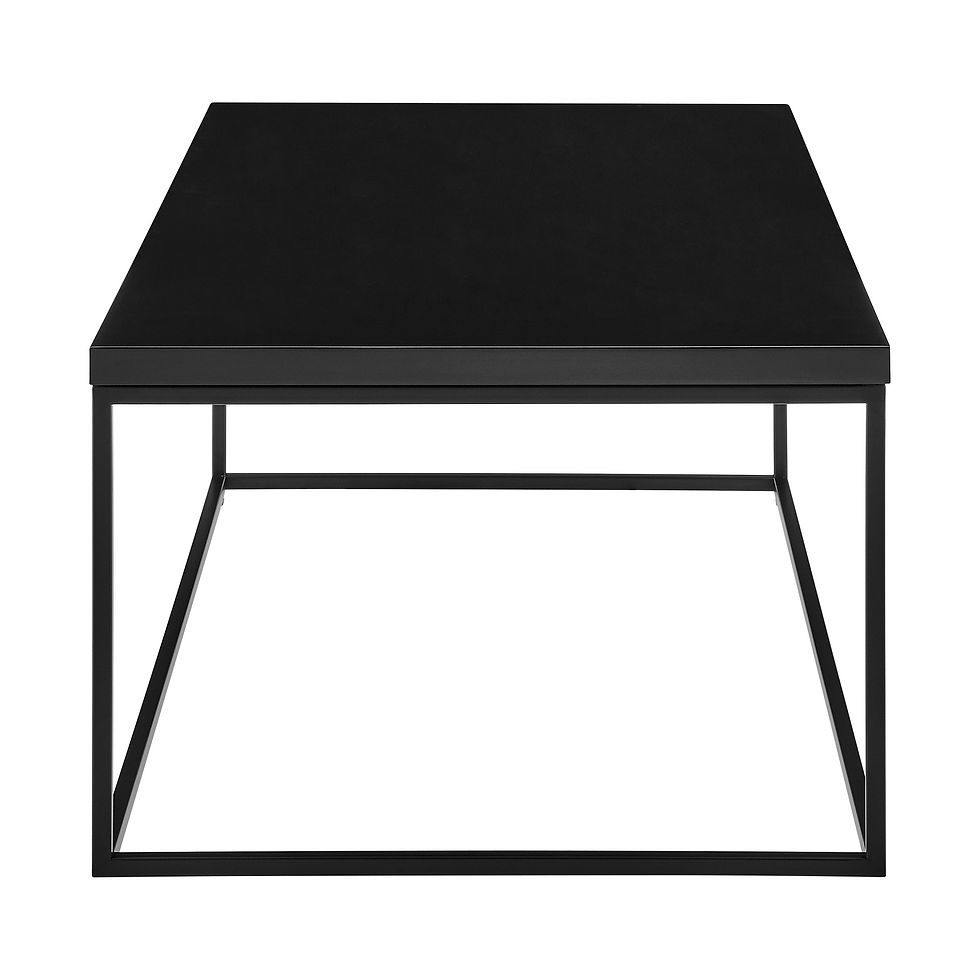 Thumbnail: Black Rectangular Coffee Table