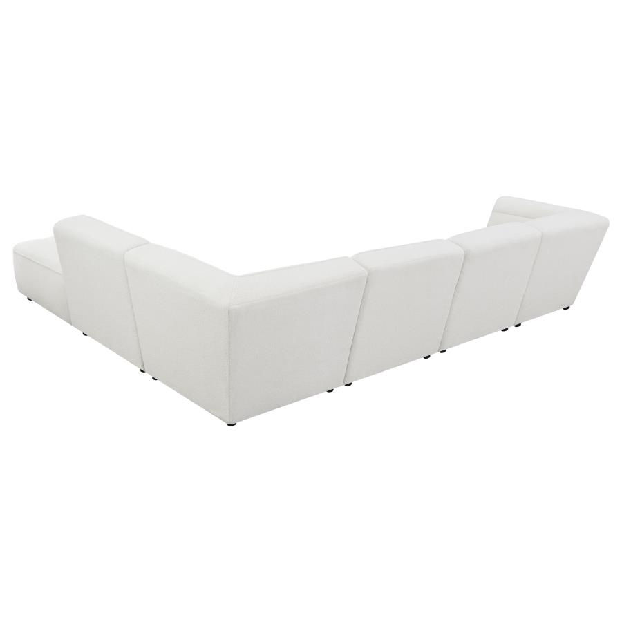 Thumbnail: 6-Piece Upholstered Sectional Natural