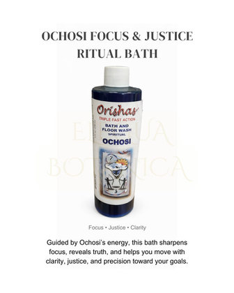Ochosi Spiritual Bath & Floor Wash