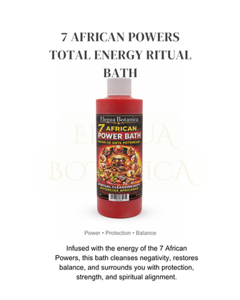 7 African Power Spiritual Bath | Cleansing & Protection