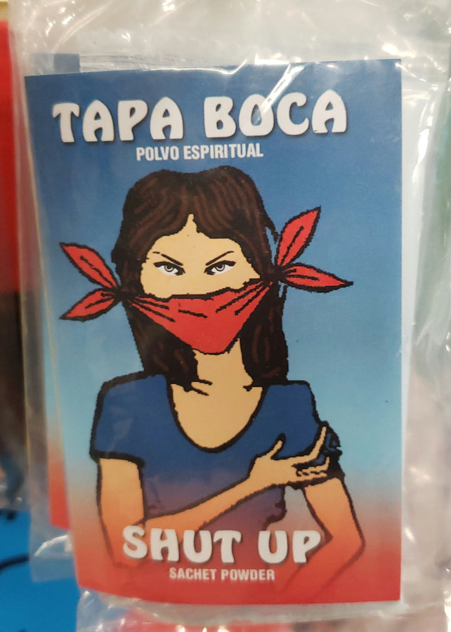 Shut UP/ Tapa Boca Sachet Powder