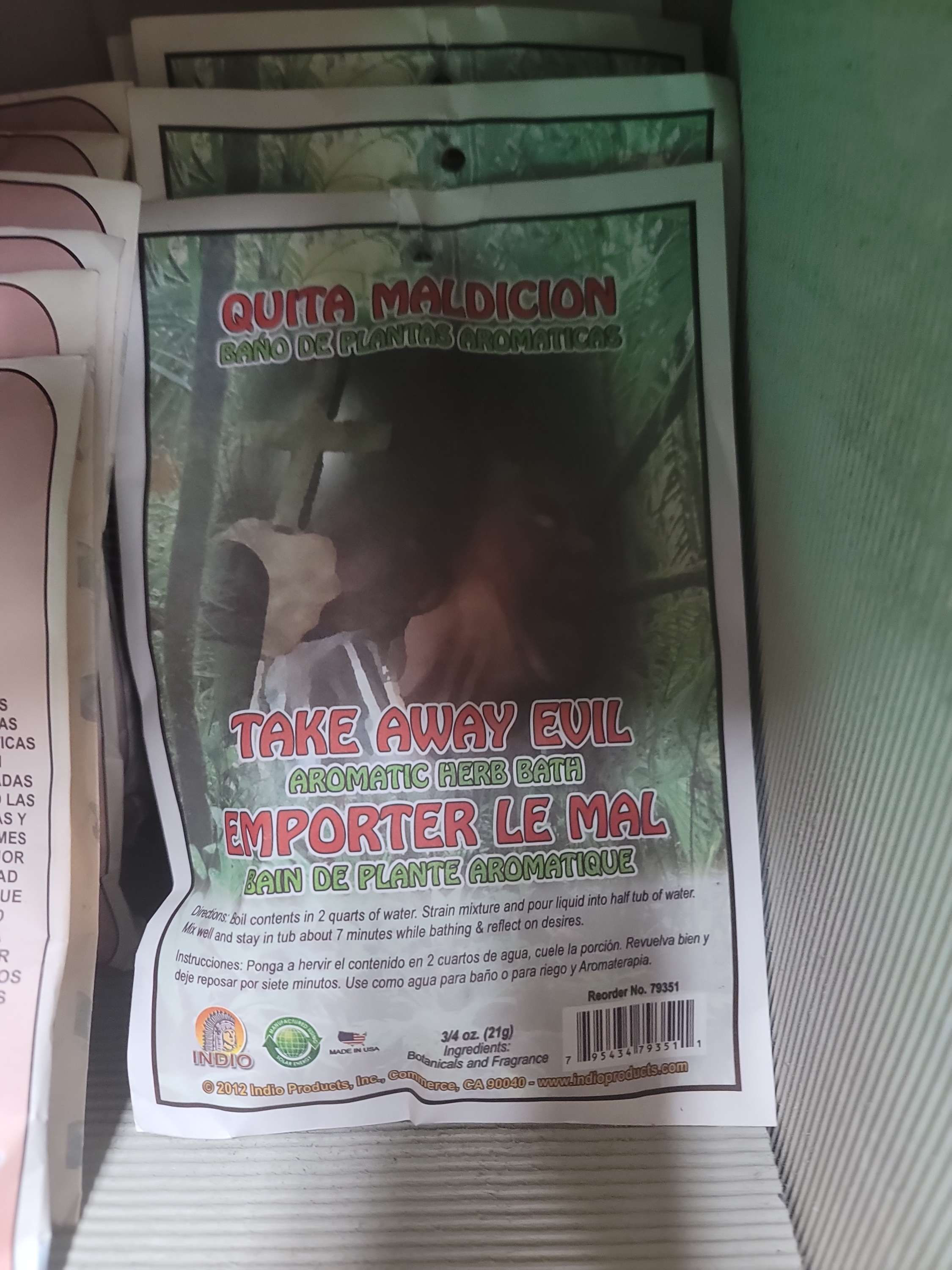 Take Away Evil  herb bath 