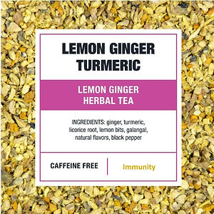 Lemon Ginger Turmeric
