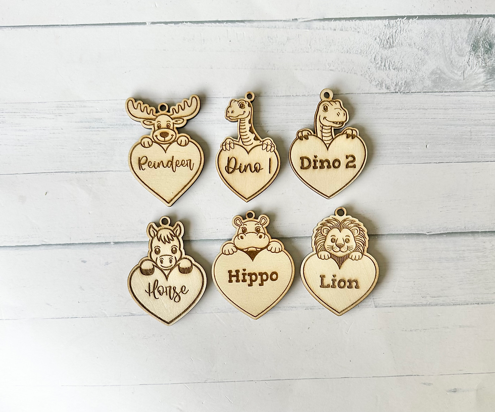 Thumbnail: Personalised Animal Lover Bag Tag