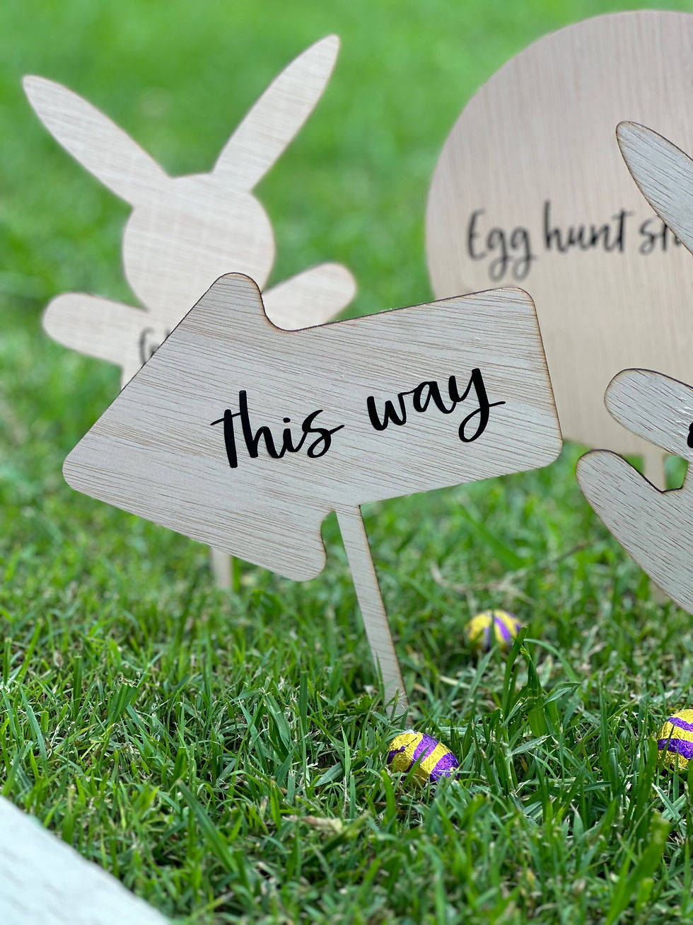 Thumbnail: Easter Hunt Signs