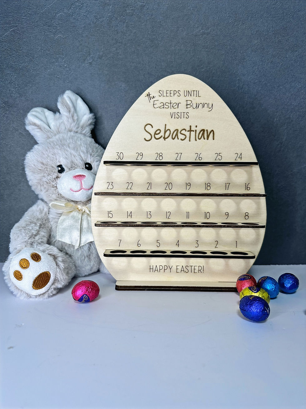 Thumbnail: Personalised Mini Easter Egg Countdown