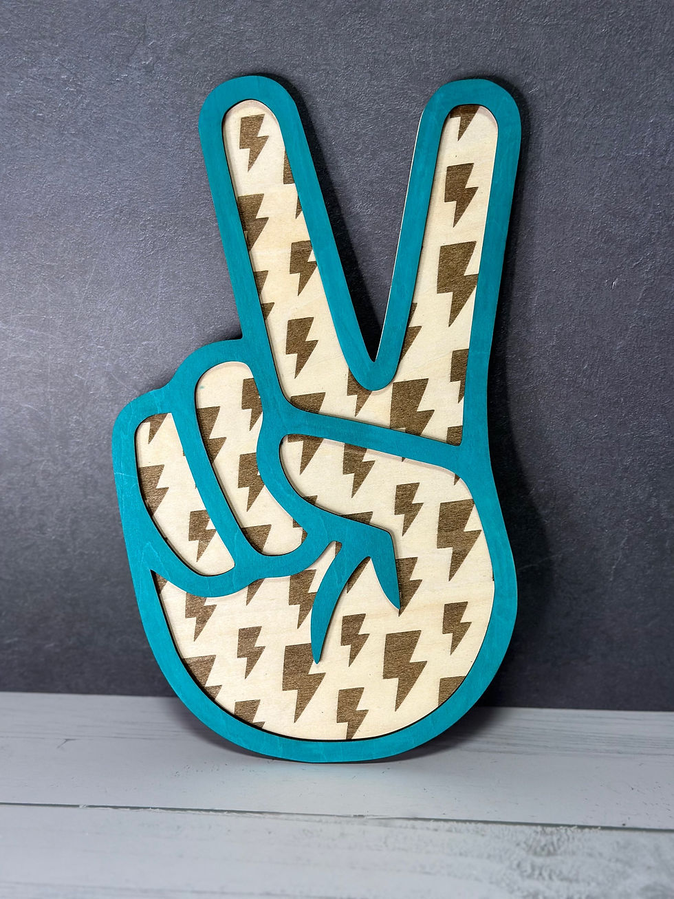 Thumbnail: Lightning Peace Sign