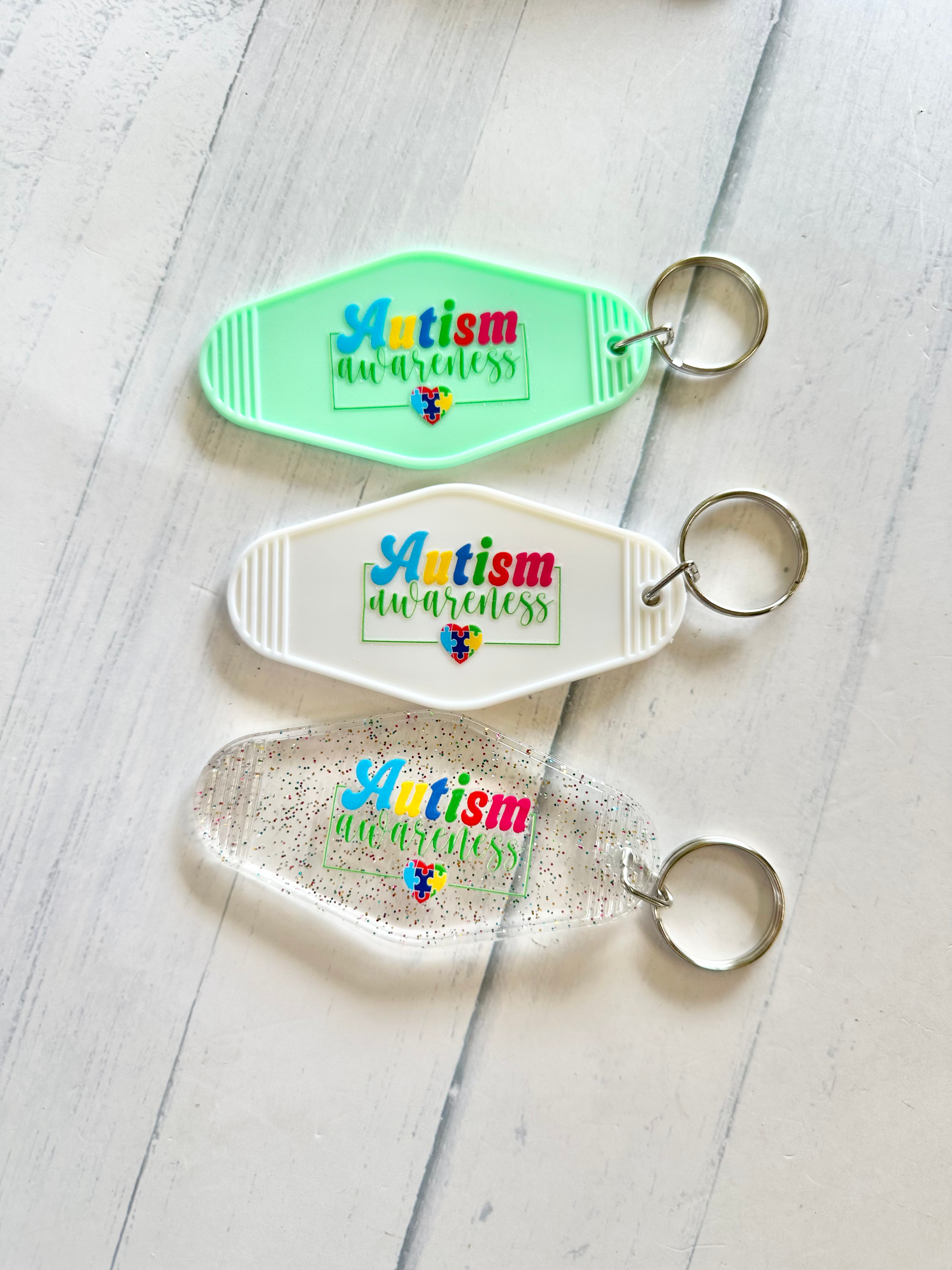 Autism Awareness Hotel Key