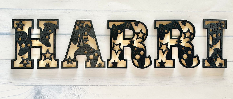 Thumbnail: Personalised Gaming Letters