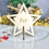 Thumbnail: Personalised Christmas Star Place Cards Decorations