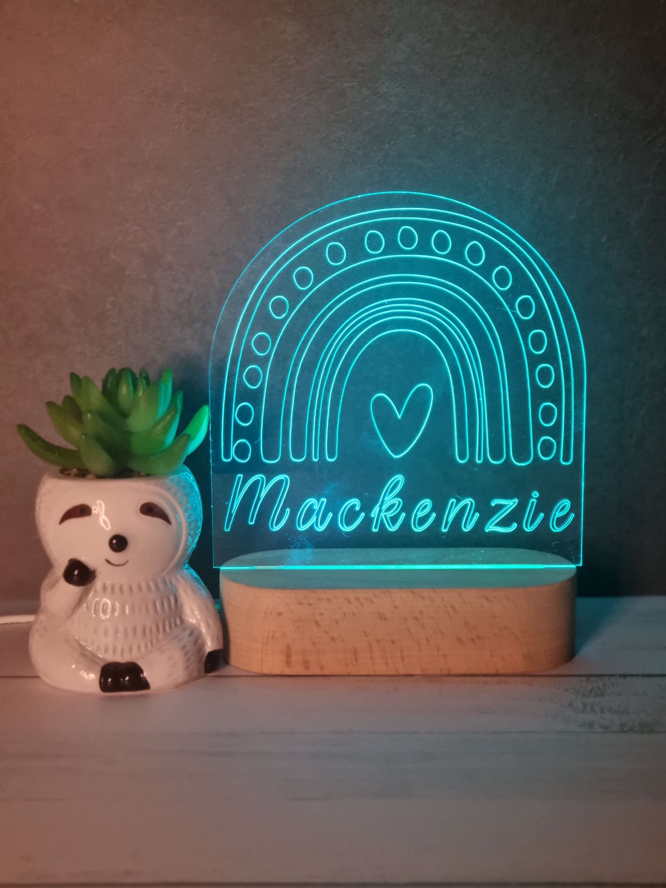 Arch Personalised LED Light