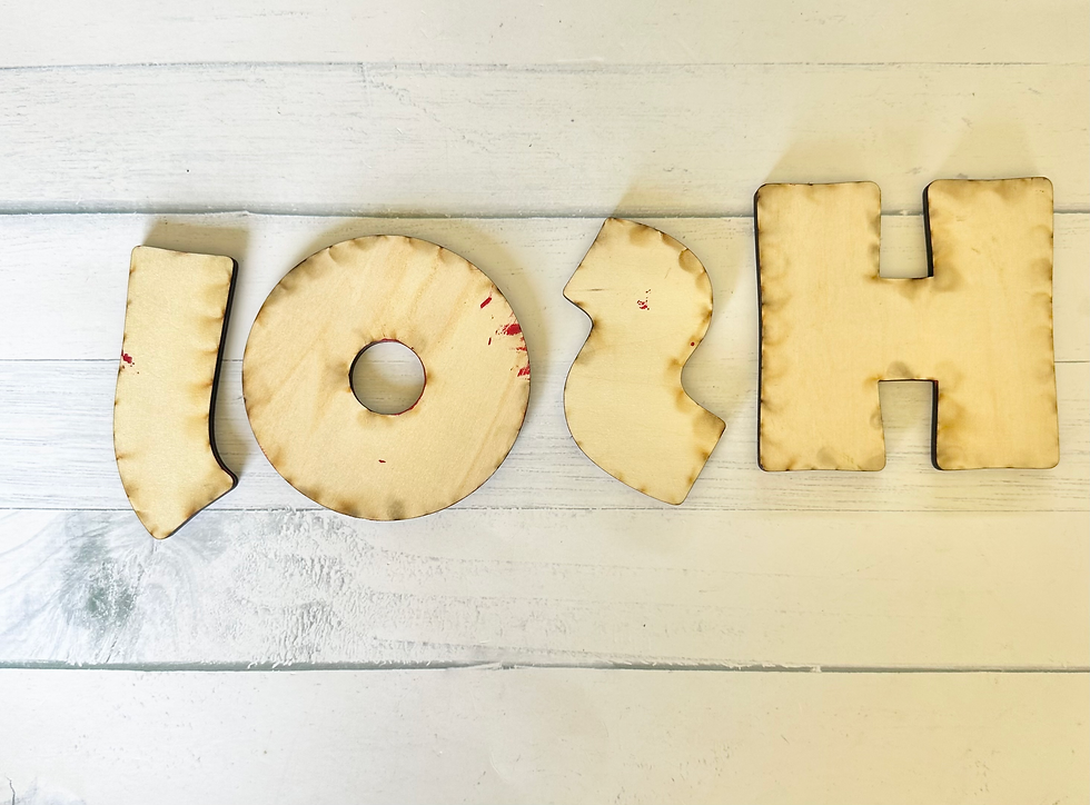 Thumbnail: JOSH Spider Web Letters