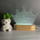 Thumbnail: Snow Glitter Crown Personalised LED Lights