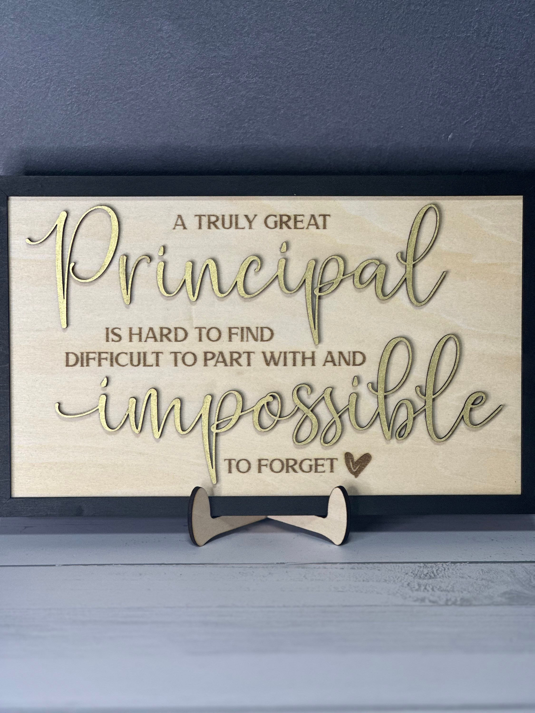 Principal Plaque
