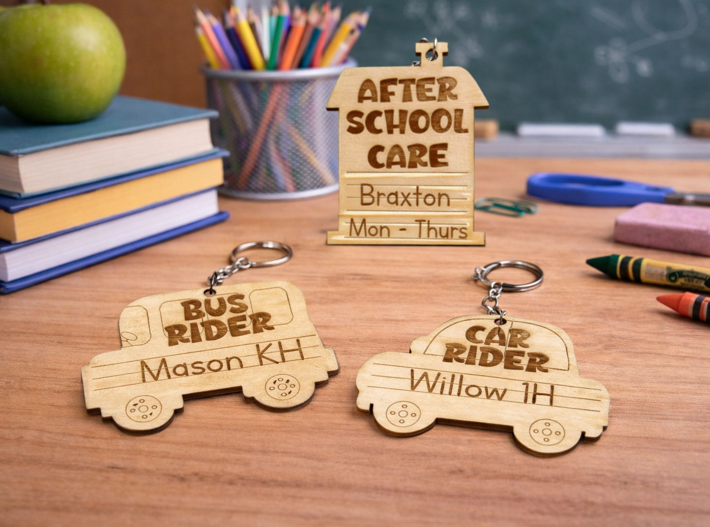 After School Bag Tags