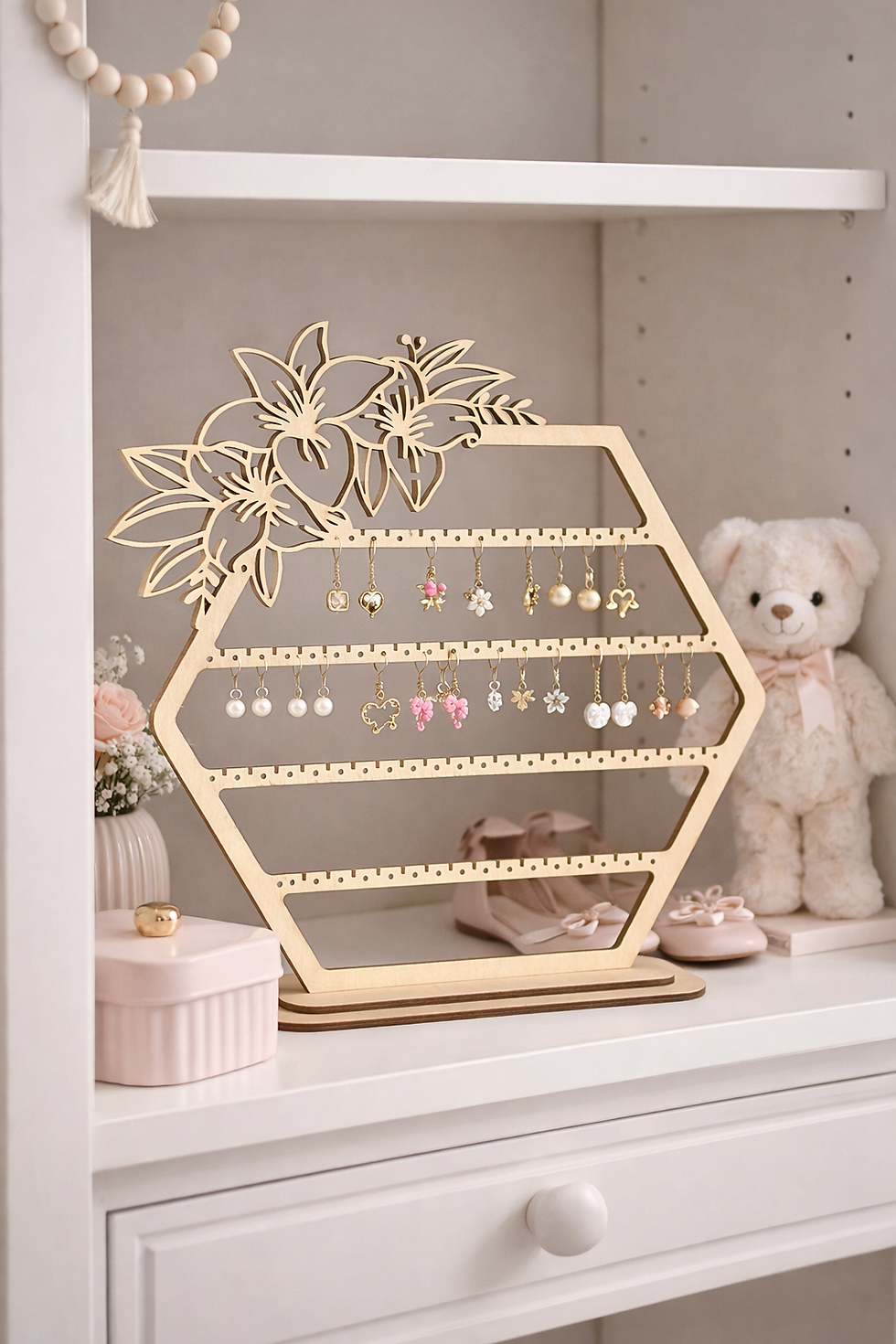 Thumbnail: Floral Earring Stand