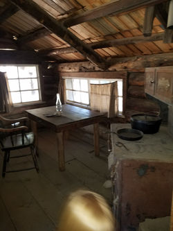 Inside the cabins