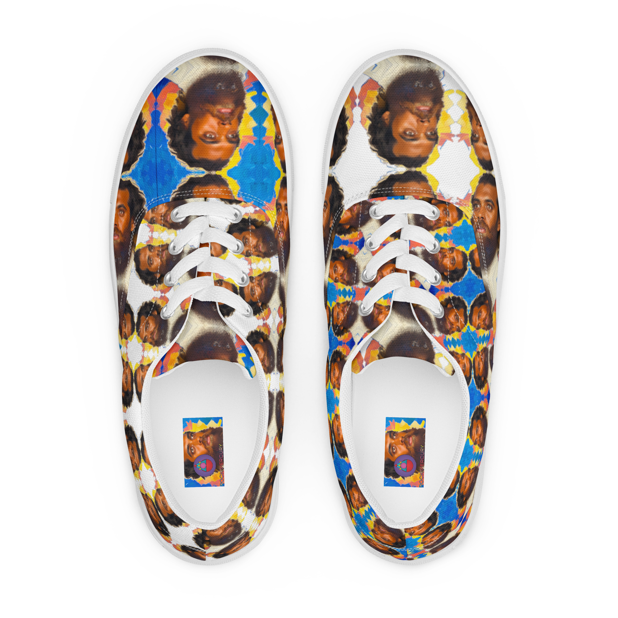 Colorful Mercury Women’s lace-up canvas shoes