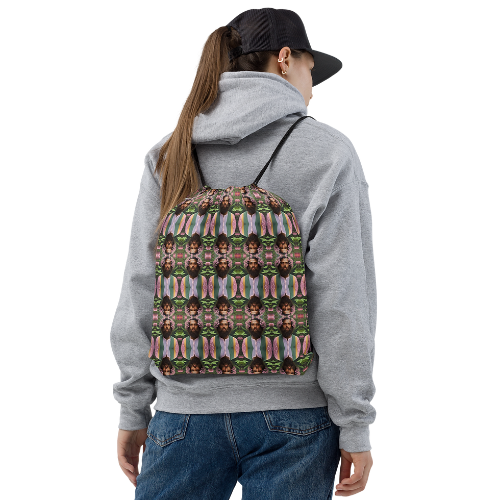 Thumbnail: Flower Mercury Drawstring bag