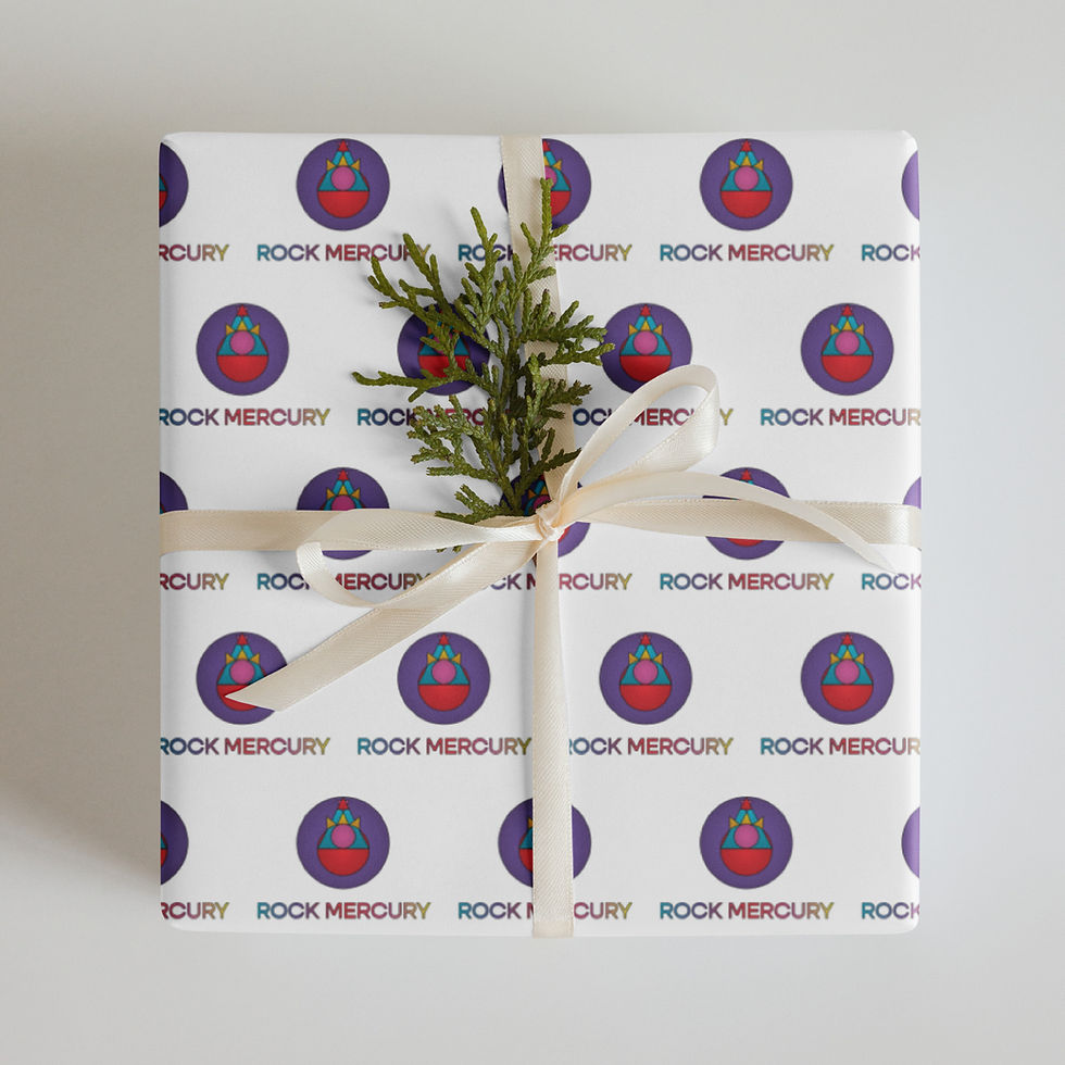 Thumbnail: Rock Mercury Wrapping paper sheets