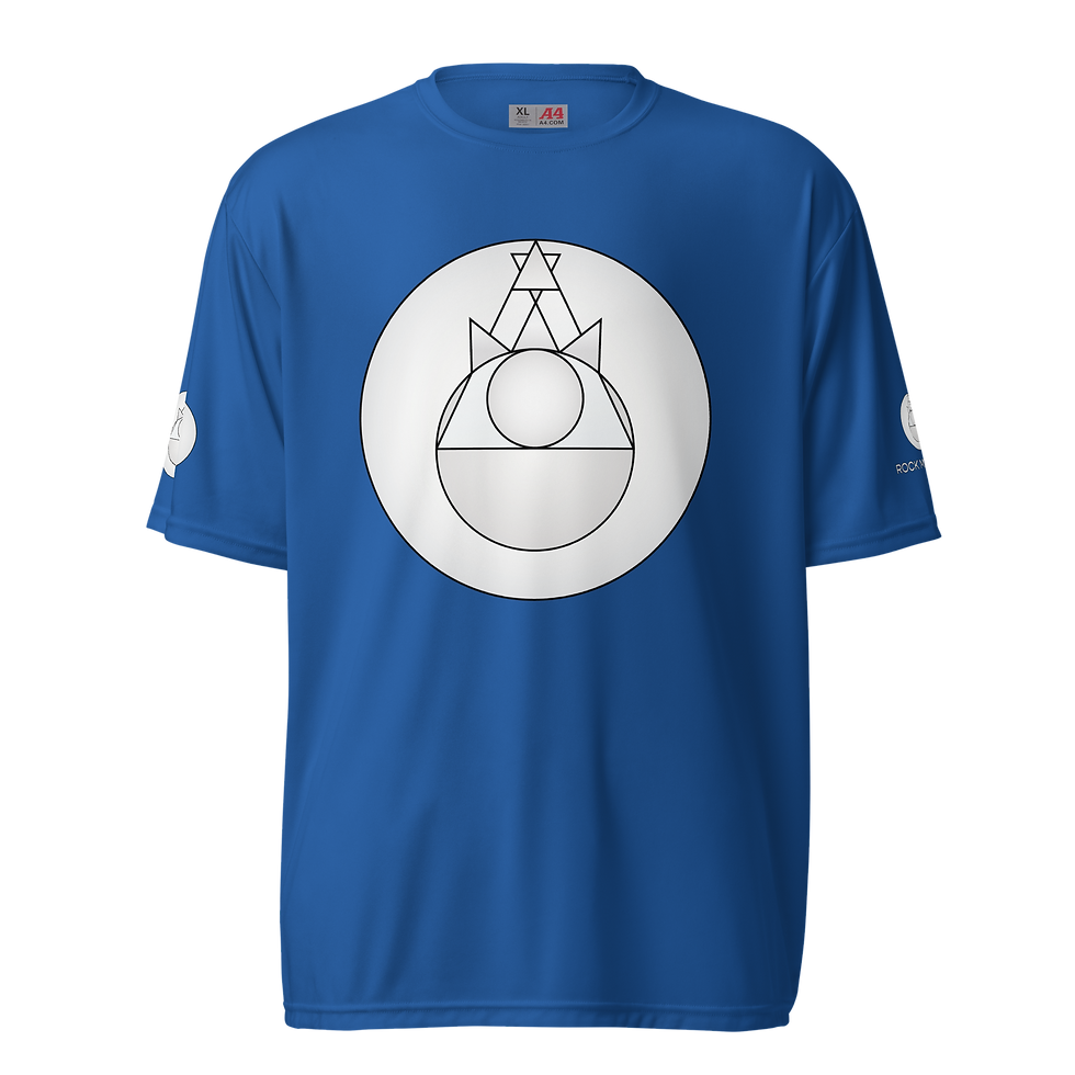 Rock Mercury Unisex performance crew neck t-shirt