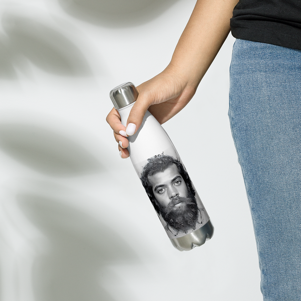 Thumbnail: Sketch Mercury Stainless Steel Water Bottle