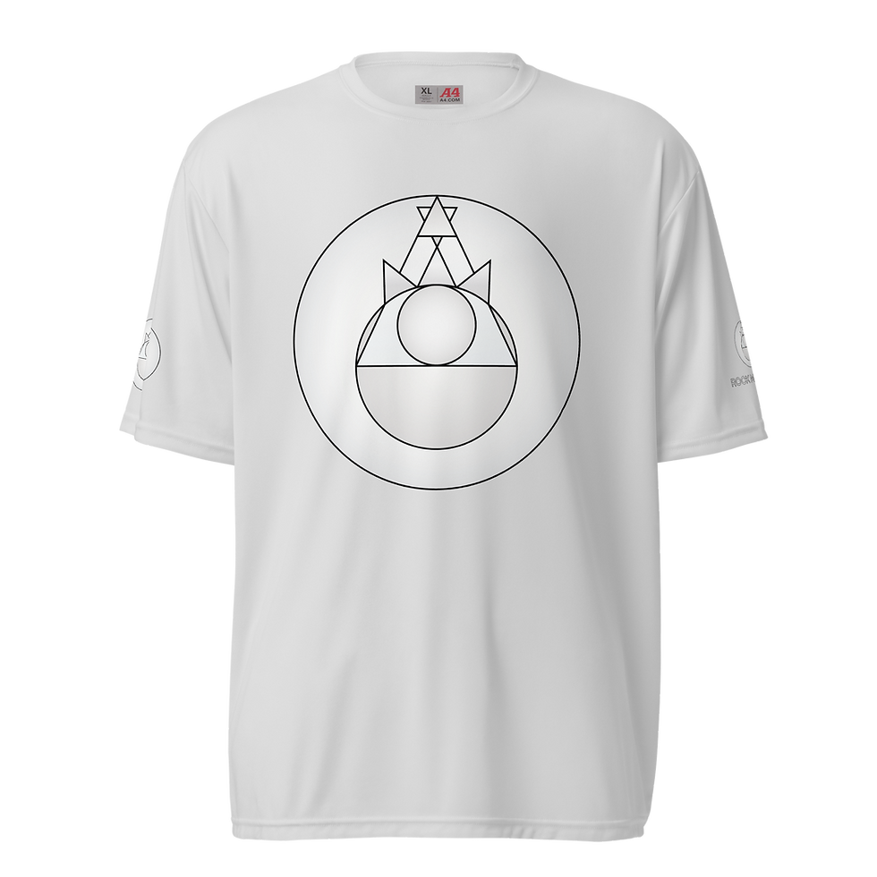 Rock Mercury Unisex performance crew neck t-shirt