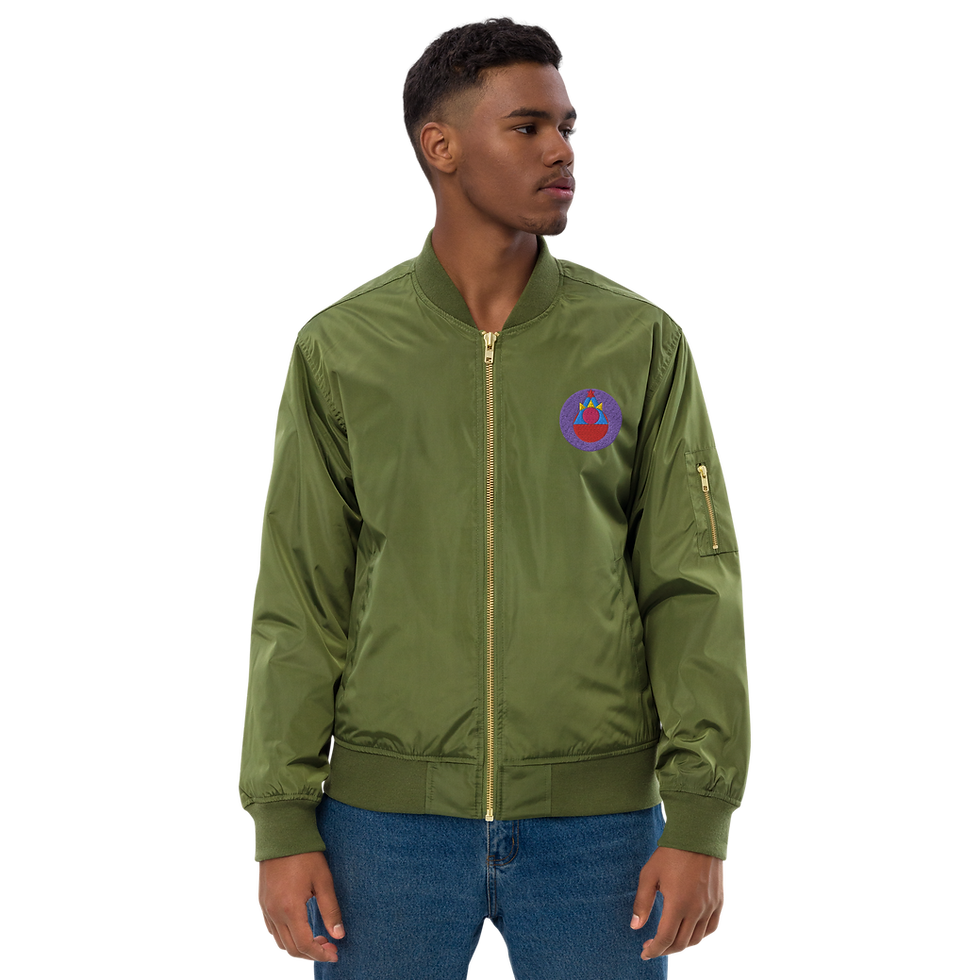 Thumbnail: Rock Mercury Premium recycled bomber jacket