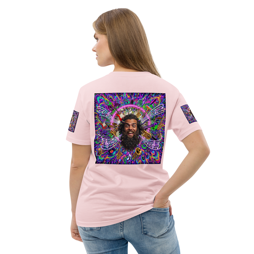 Thumbnail: LOOPIDY Unisex Organic Cotton Creator 2.0 Rock Mercury T-Shirt
