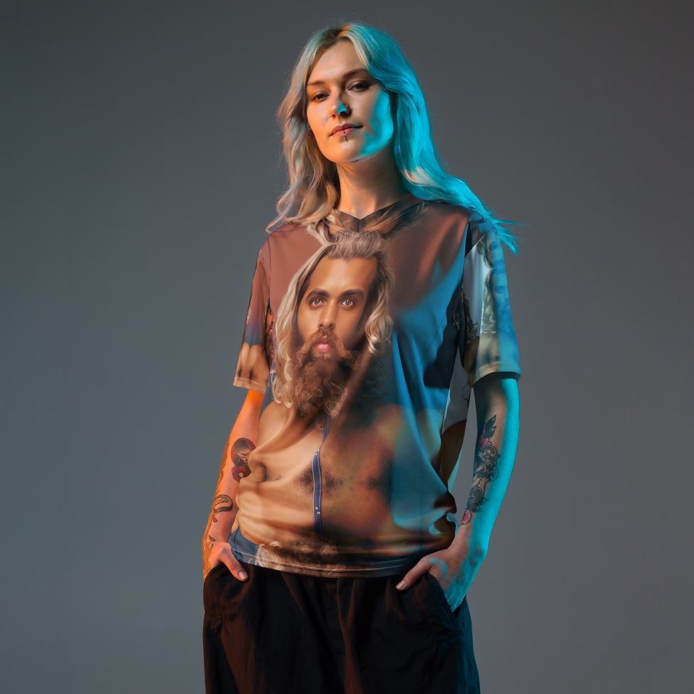 Blonde Mercury Recycled unisex sports jersey