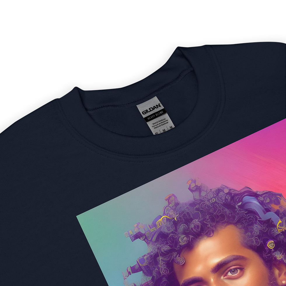 Thumbnail: Color Vortex Mercury Unisex Sweatshirt