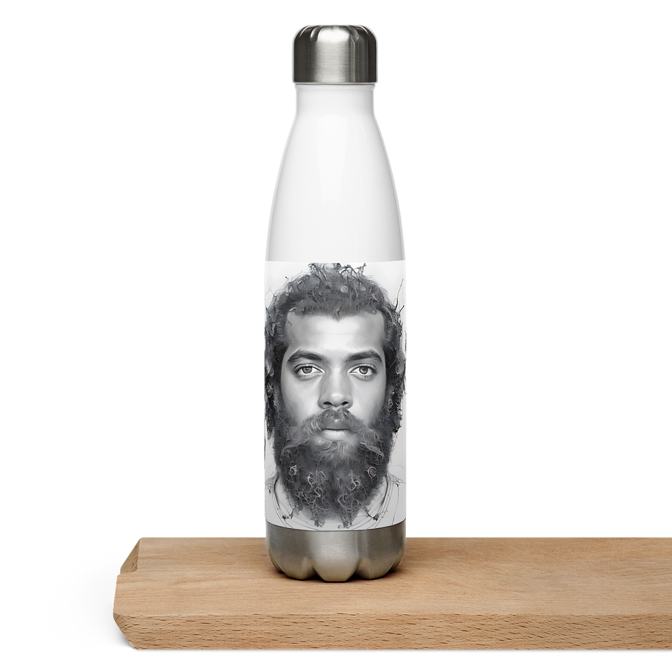 Thumbnail: Sketch Mercury Stainless Steel Water Bottle