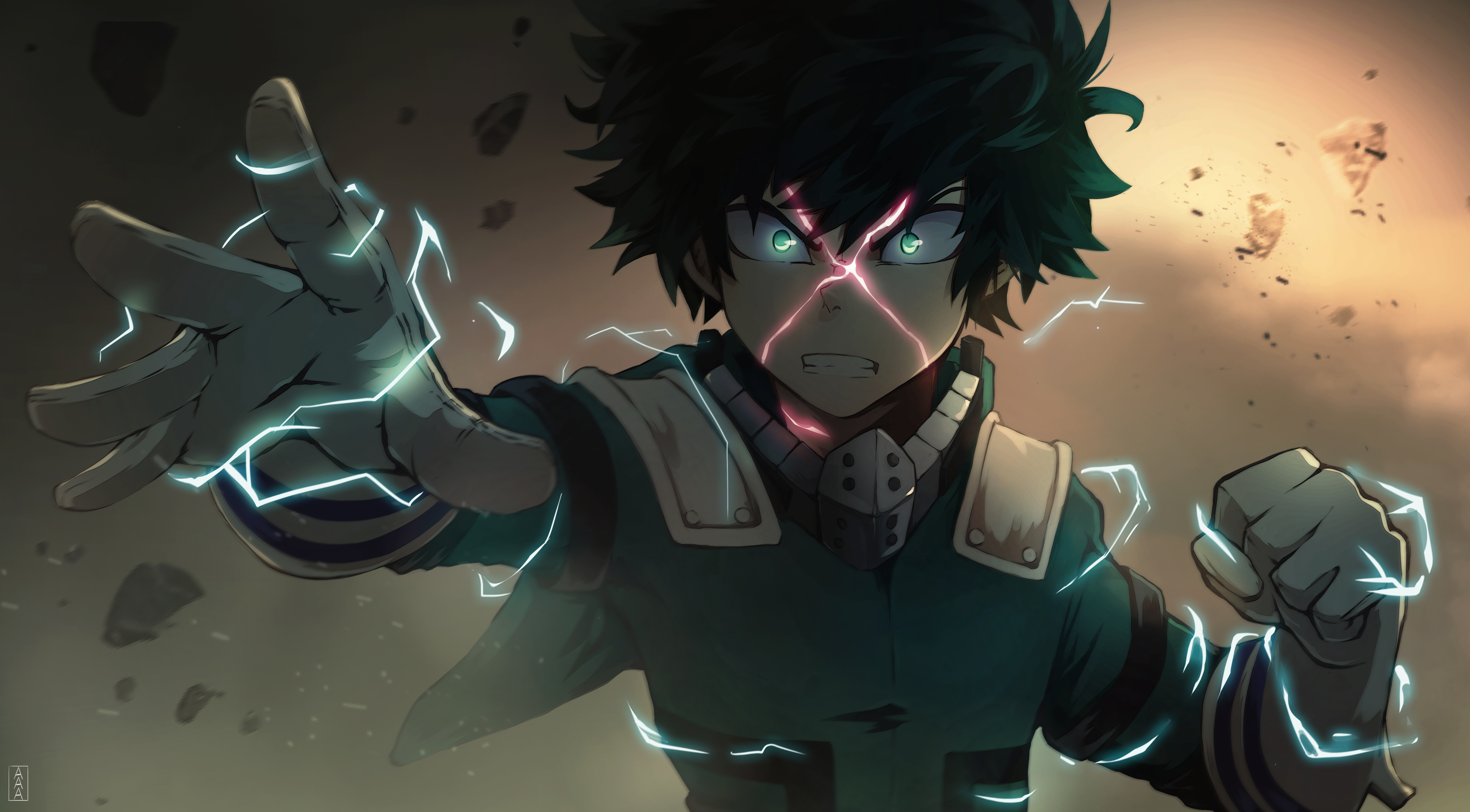 Izuku Midoriya, one for all!