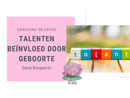Talenten worden beïnvloed door je geboorte