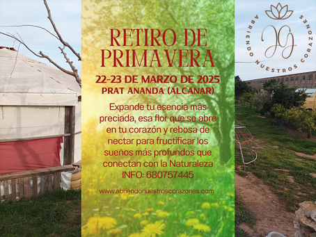 RETIRO DE PRIMAVERA 2025