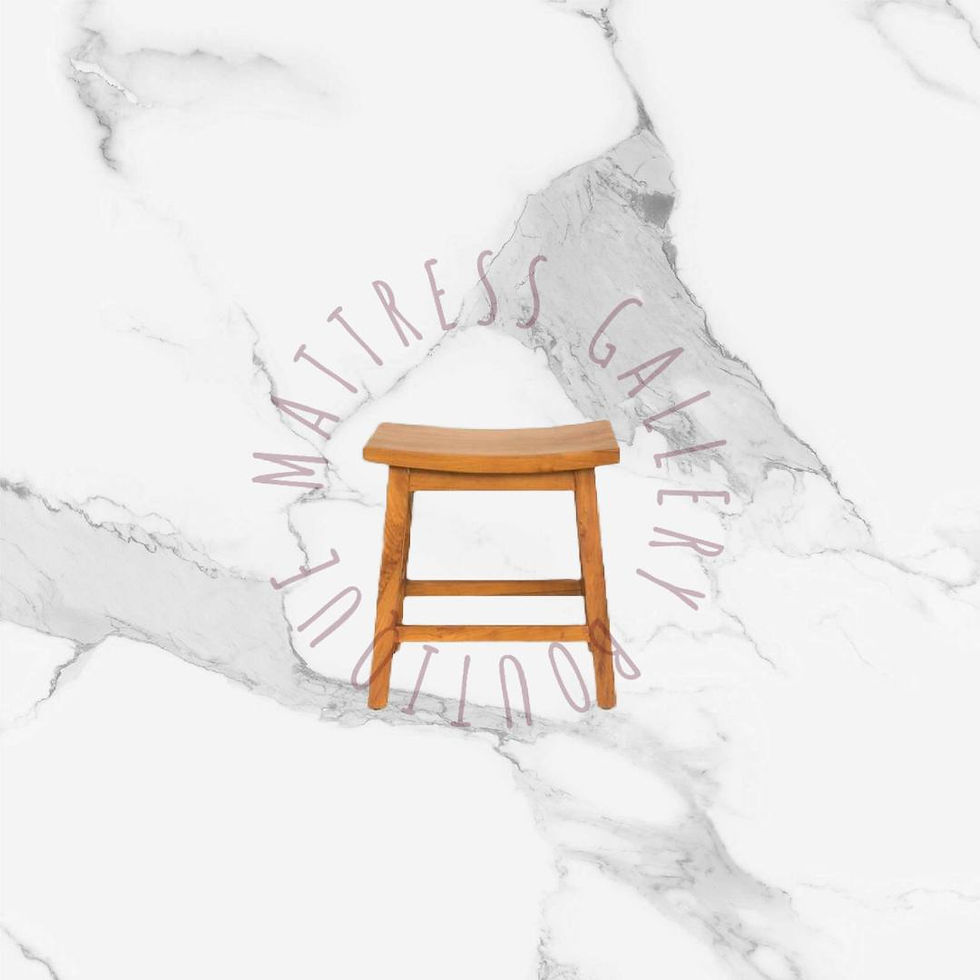 [M1163] Solid Teakwood Small Bench