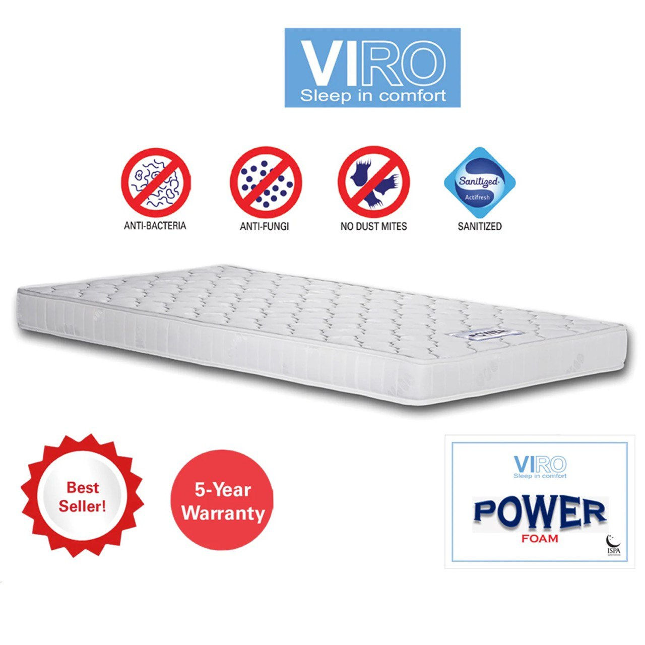 Viro Power Foam Mattress