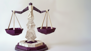 Origami image of scales