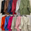Thumbnail: Gold Button Folded Sleeve  Jacket Onesized Fits UK 10-18
